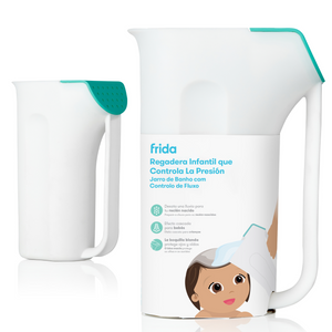 Regadera de baño infantil con control de flujo