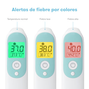 Termómetro infrarrojo 3 en 1: oído, frente y sin contacto - Frida Baby