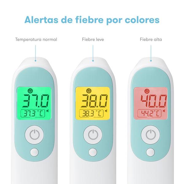 Termómetro infrarrojo 3 en 1: oído, frente y sin contacto - Frida Baby