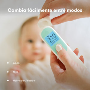 Termómetro infrarrojo 3 en 1: oído, frente y sin contacto - Frida Baby