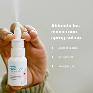 Kit Aspirador nasal y solución salina para bebés – NoseFrida