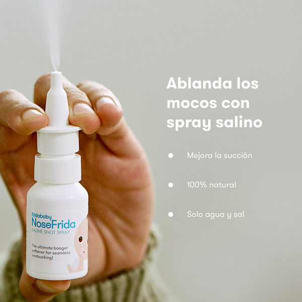 Kit Aspirador nasal y solución salina para bebés – NoseFrida