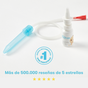 Kit Aspirador nasal y solución salina para bebés – NoseFrida