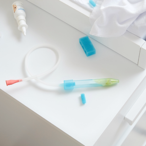 Aspirador nasal para bebés NoseFrida – Succionador de mocos higiénico