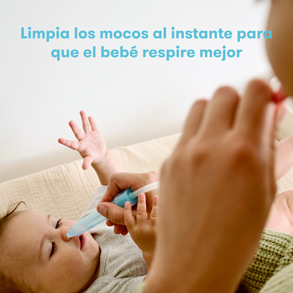 Aspirador nasal para bebés NoseFrida – Succionador de mocos higiénico