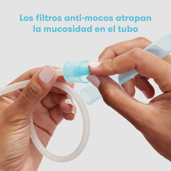 Aspirador nasal para bebés NoseFrida – Succionador de mocos higiénico