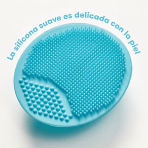 Cepillo de baño de silicona antibacteriana para bebé