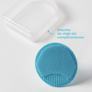 Cepillo de baño de silicona antibacteriana para bebé